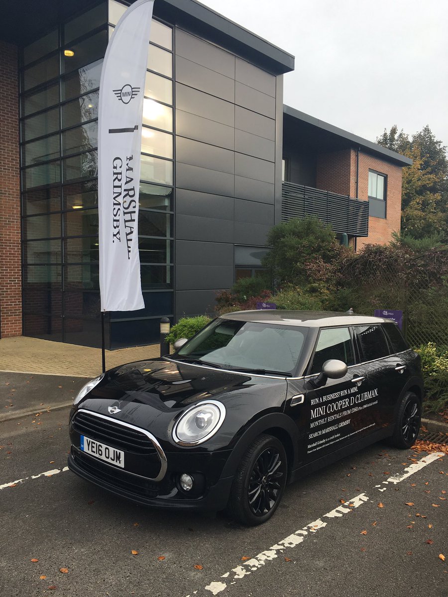 We're attending the <a href="/hhchamber/">Hull&Humber Chamber</a> networking event @ForestPinesQ today &amp; offering a #MINI for a weekend as a raffle prize 🚗😀