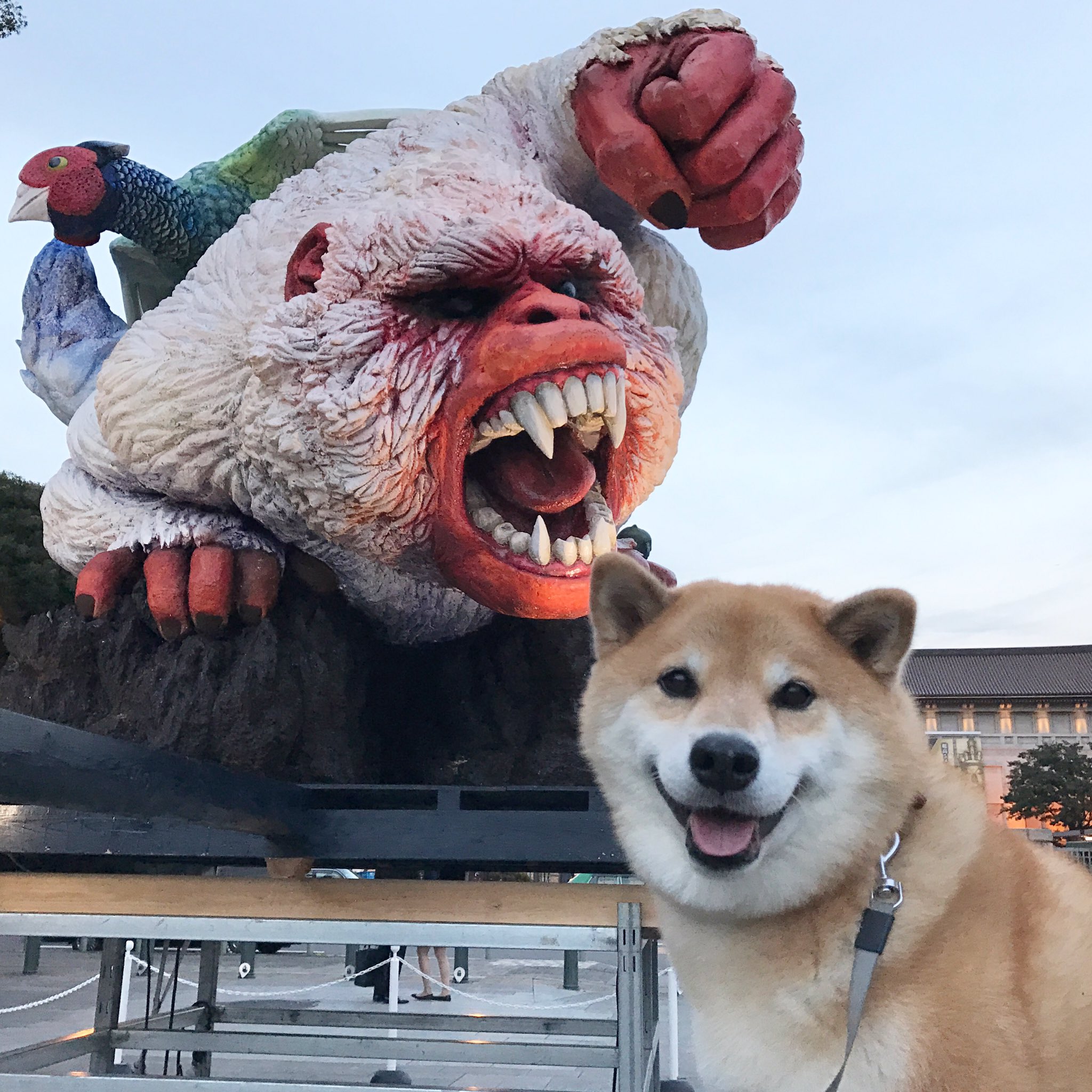 柴犬まる 犬 猿 きじ が集まればやる事は一つ 鬼ヶ島だけはかんべんしてください T Co Fryq9hce1y Twitter