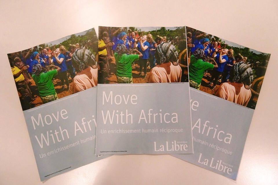 MoveWithAfrica's tweet photo. Le nouveau supplément Move With Africa paraît aujourd'hui! Bonne lecture à tous! #lalibrebelqique #llb #movewithafrica #mwa https://t.co/K2g9nQBiFW