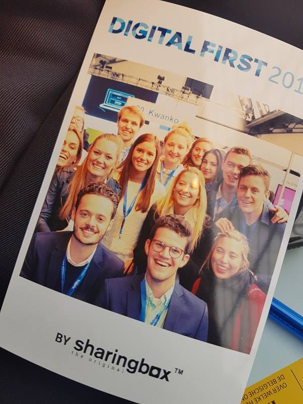 EvelineScho's tweet photo. Students international business management visiting Digital First Conference in Brussels! #learningisanexperience @HoGentFBO https://t.co/YYQnw1zSd2
