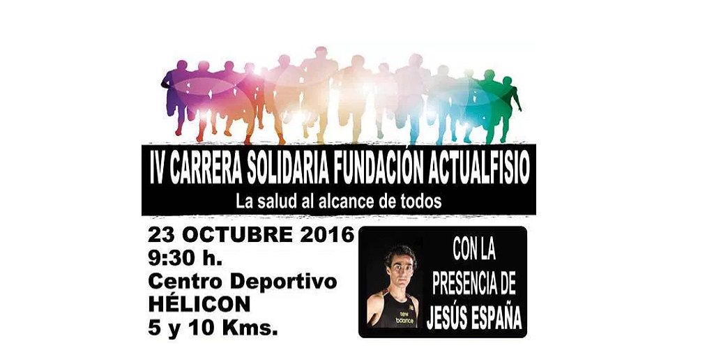 cfisiomad's tweet photo. ¡Recuerda! El domingo estamos en la IV Carrera @Actualfisio. Deporte y solidaridad. ¡Vente! https://t.co/pieA3nOEVN