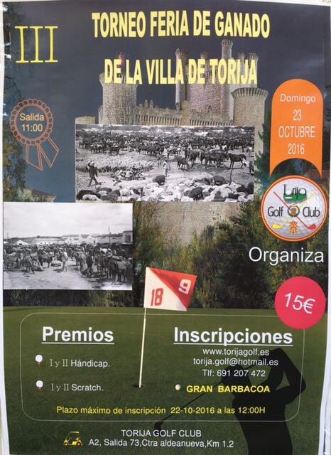 chemaorozco's tweet photo. Este domingo en el club de golf Torija, CLINIC para TODOS a las 14h
Os espero a todos en Torija.
⛳️🏌 https://t.co/iinSKvYlrH