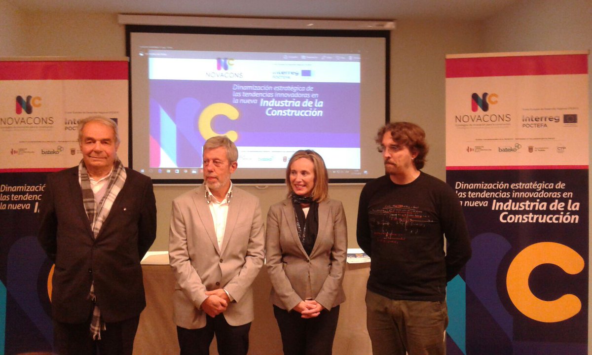 FLCconstruccion's tweet photo. Empezamos la rueda de prensa d #Novacons, un nuevo modelo de #construccion para #Navarra https://t.co/VzvrXxN1Ay @NavarraCapital @AytoTudela https://t.co/KwhHzT3YiT