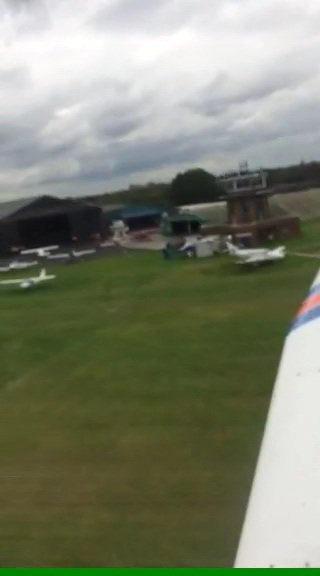 jjsmith1974's tweet photo. A recent photo of the Control Tower at City Airport (Barton) during Touch and Go's in a PA 28 for #wingfriday @mmsBA @city_airport #avgeek https://t.co/Lgn8VdE4ux