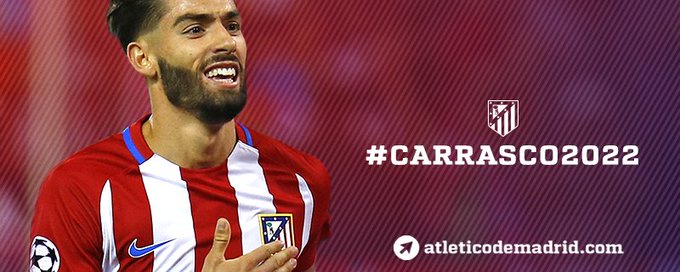 Atlético Madrid • Yannick Ferreira Carrasco CvSMwAbVYAAWTTO