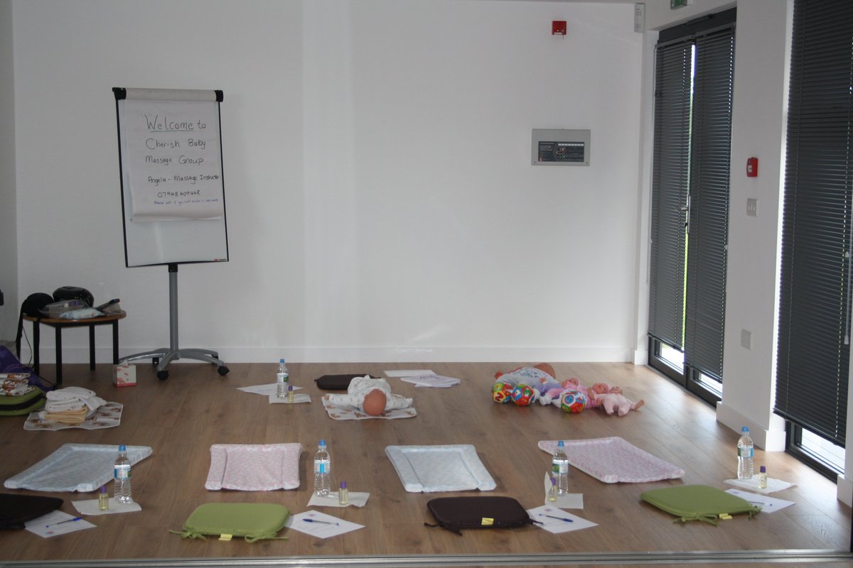 Big thank you <a href="/Starsandyford/">Star Academy</a> for the use of your brand new community well-being centre for my baby massage course #baby #parents #massage
