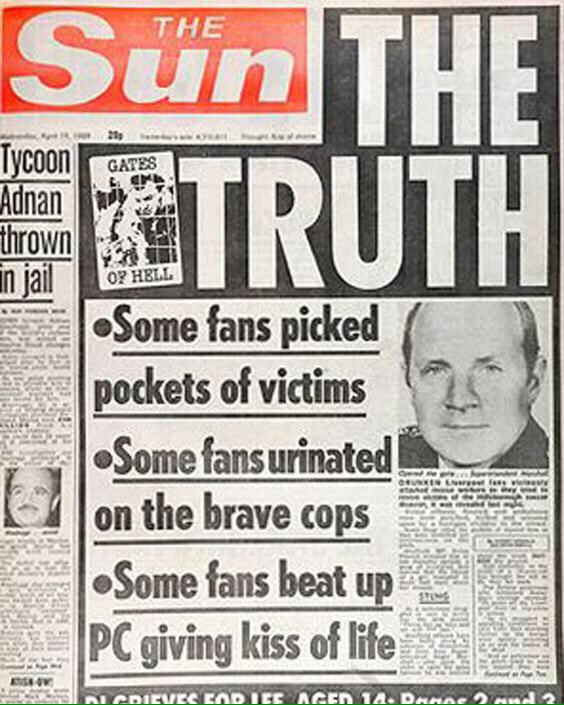 So the Sun are calling for the BBC to sack Gary Linekar for "telling lies".

Oh the irony...