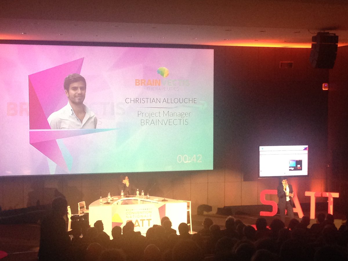 Erganeo's tweet photo. #SATT2016 Projet @Brain_Vectis soutenu par @idfinnov #innovation https://t.co/Ra1TA3twDc