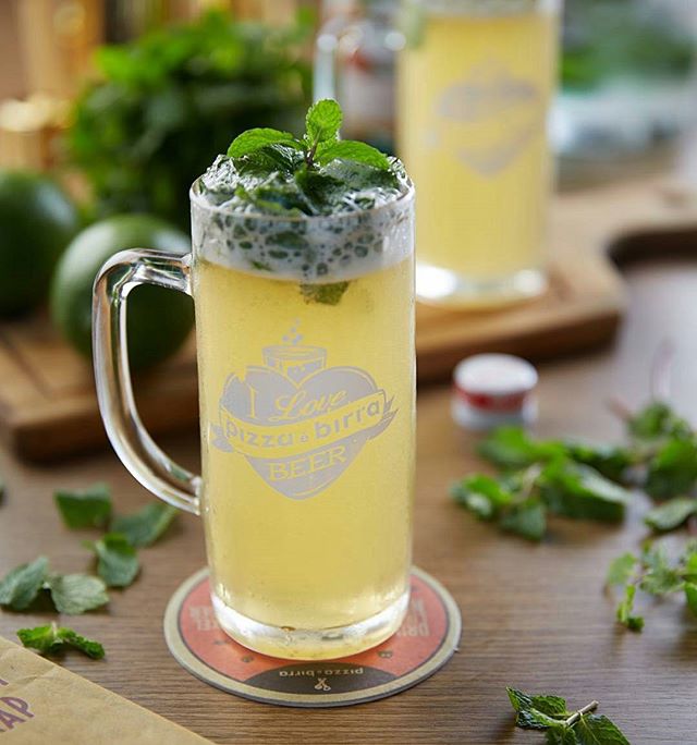 Are you a beer lover and want something fresh &amp; #FUN!?
Try Pizza e Birra Maxx Box Lippo Village new Mojito Flavored Beer! 🍺🍃