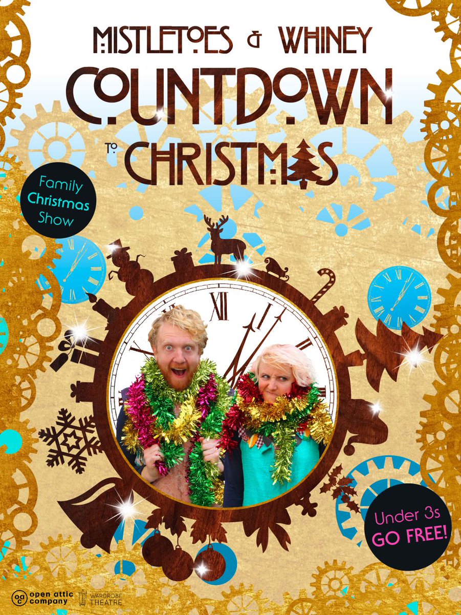 WardrobeTheatre's tweet photo. #MistletoesAndWhiney Xmas with @OpenAtticCo @AdamBlake537 @fulleradam @deansudders @debbiesabina @Matthew_Whittle https://t.co/Nzyw6lHJJz https://t.co/RF33yWADeb