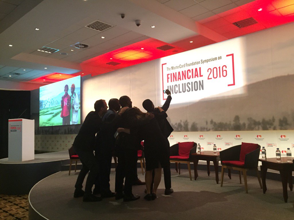 Power partnerships panel take a selfie at#SoFI2016!