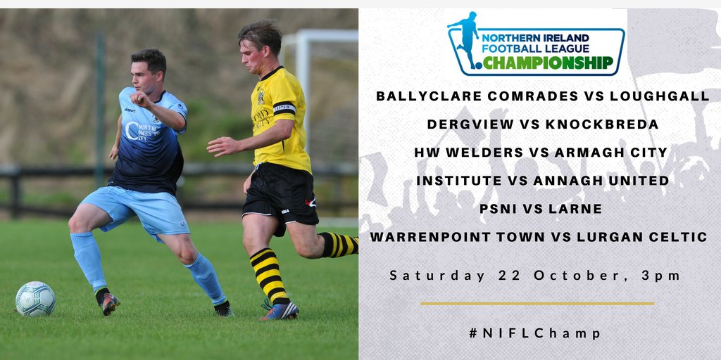 We have a full #NIFLChamp fixture list on Saturday with only two points separating the top four sides.