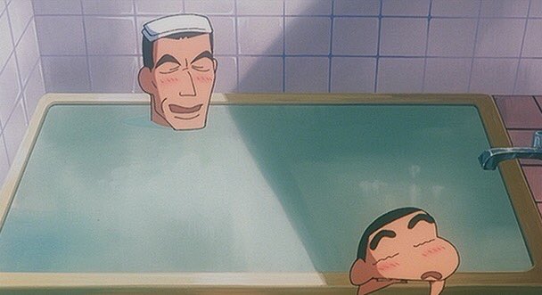 クレヨンしんちゃんbot على تويتر お風呂がめんどくさい人もすぐ出ちゃう人もたまにはゆ っくり入ってみるのもいいもんだゾ