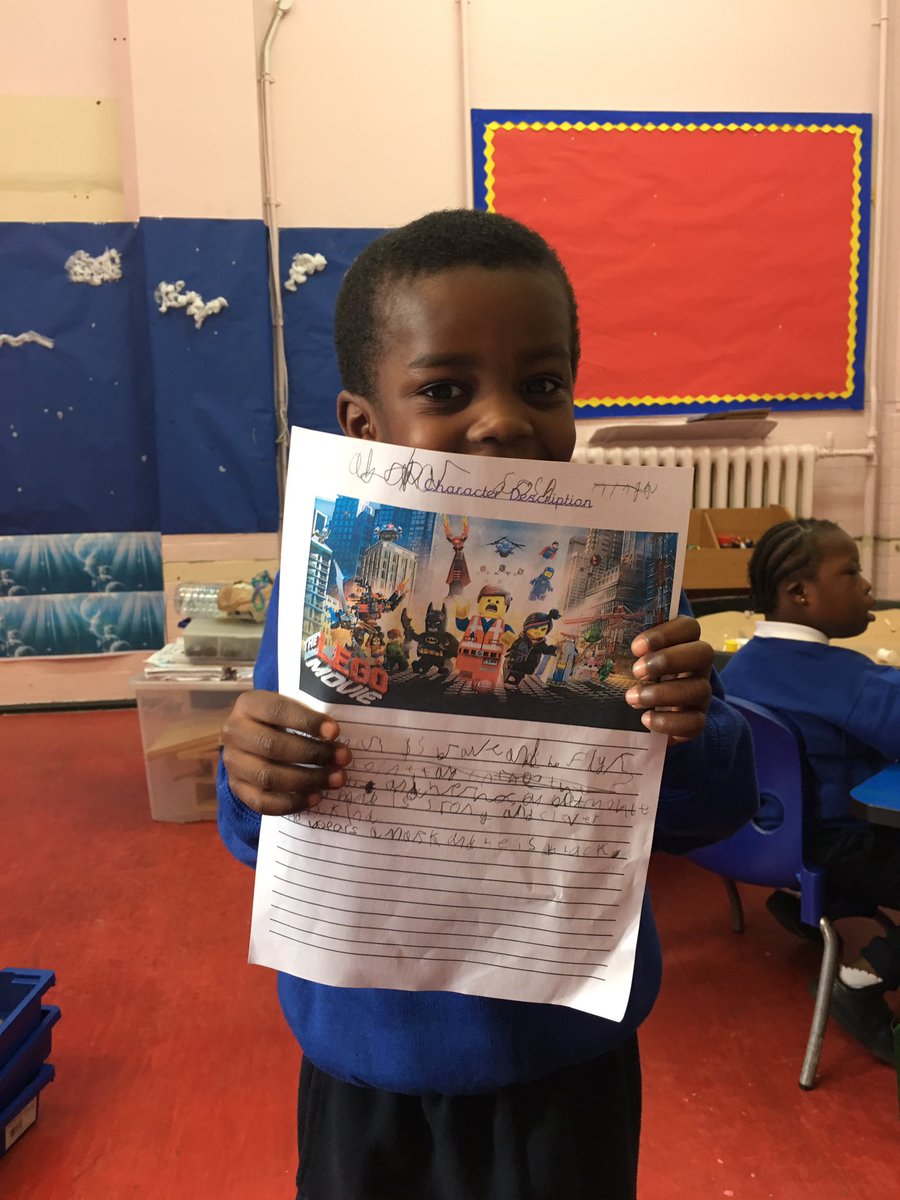 LarkHallPrimary's tweet image. SUPER writing in Year 2 #CharacterDescription Our writing is awesome!!
