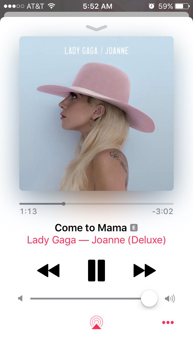 MissDesiii's tweet photo. Waking up at 5am is bearable when you get to wake up to @ladygaga 's new album!!#MyWholeOfficeWillBeListeningAllDay #ILOVEYOU #615lovesyou https://t.co/sej7SI7vjd