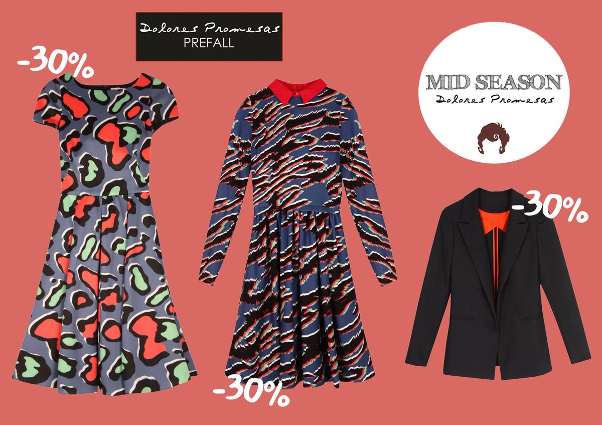 dolorestweets's tweet photo. Es el momento perfecto para hacerte con esa prenda especial de la colección #Prefall2016 con la promoción #midseason de #DoloresPromesas https://t.co/crJ7PTvdO1