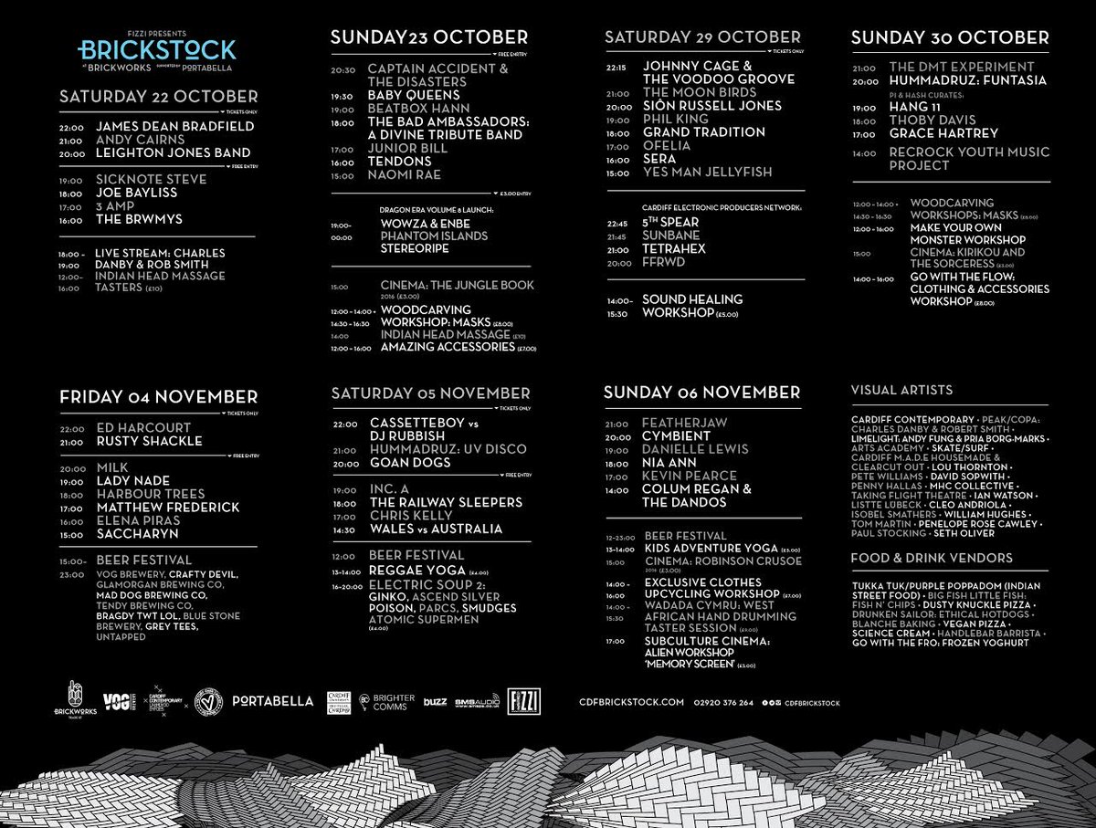 Sub_Cinema's tweet photo. Full schedule for @CDFBrickstock | Screening of @alienworkshop's 'Memory Screen' Nov 6 | https://t.co/AW8BJ6eUjA #Cardiff #Art #Film #Skate https://t.co/2cVHf6qMuz