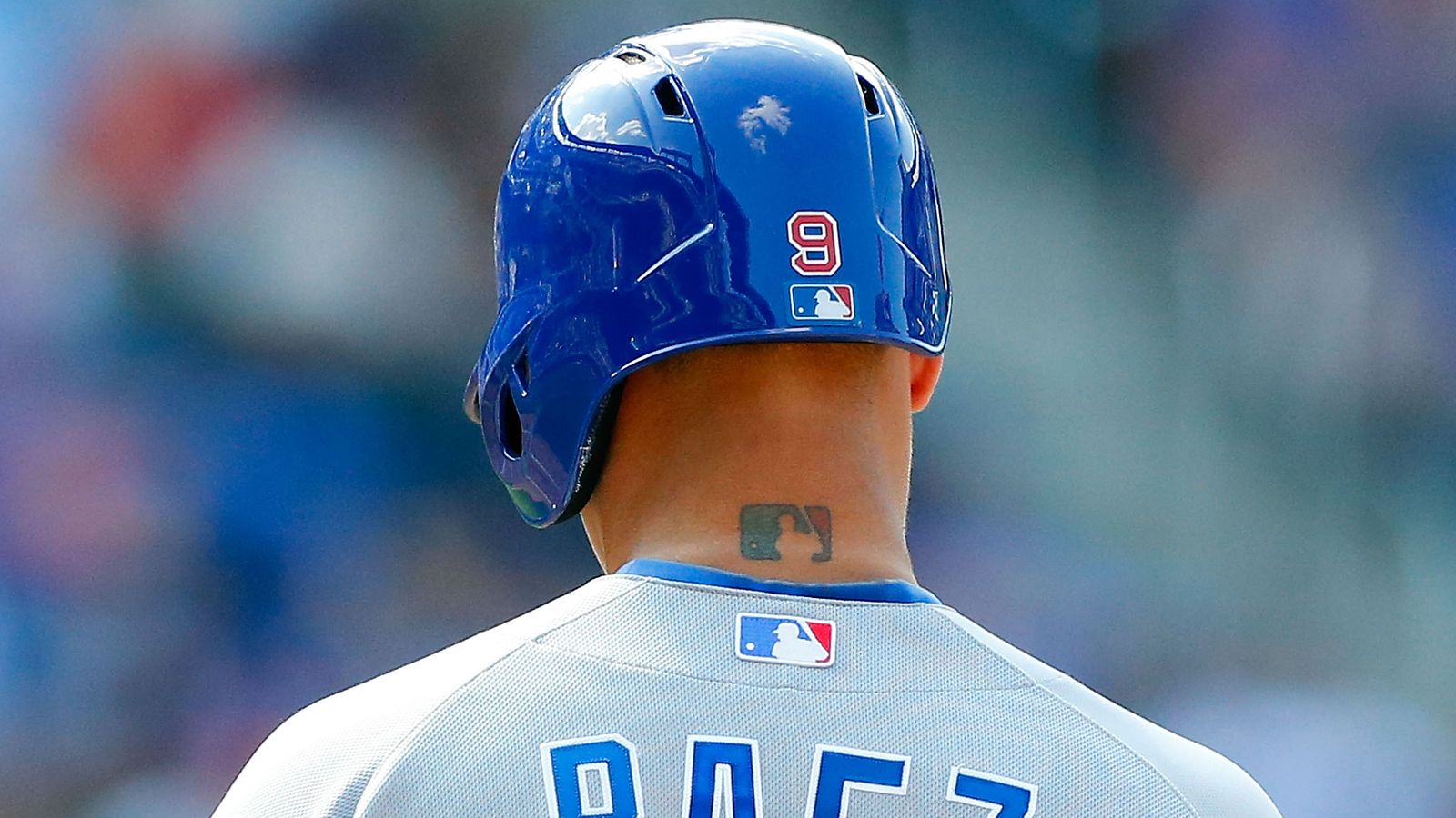 Paul Lukas on X: Fun fact: Javier Baez got his MLB logo tattoo