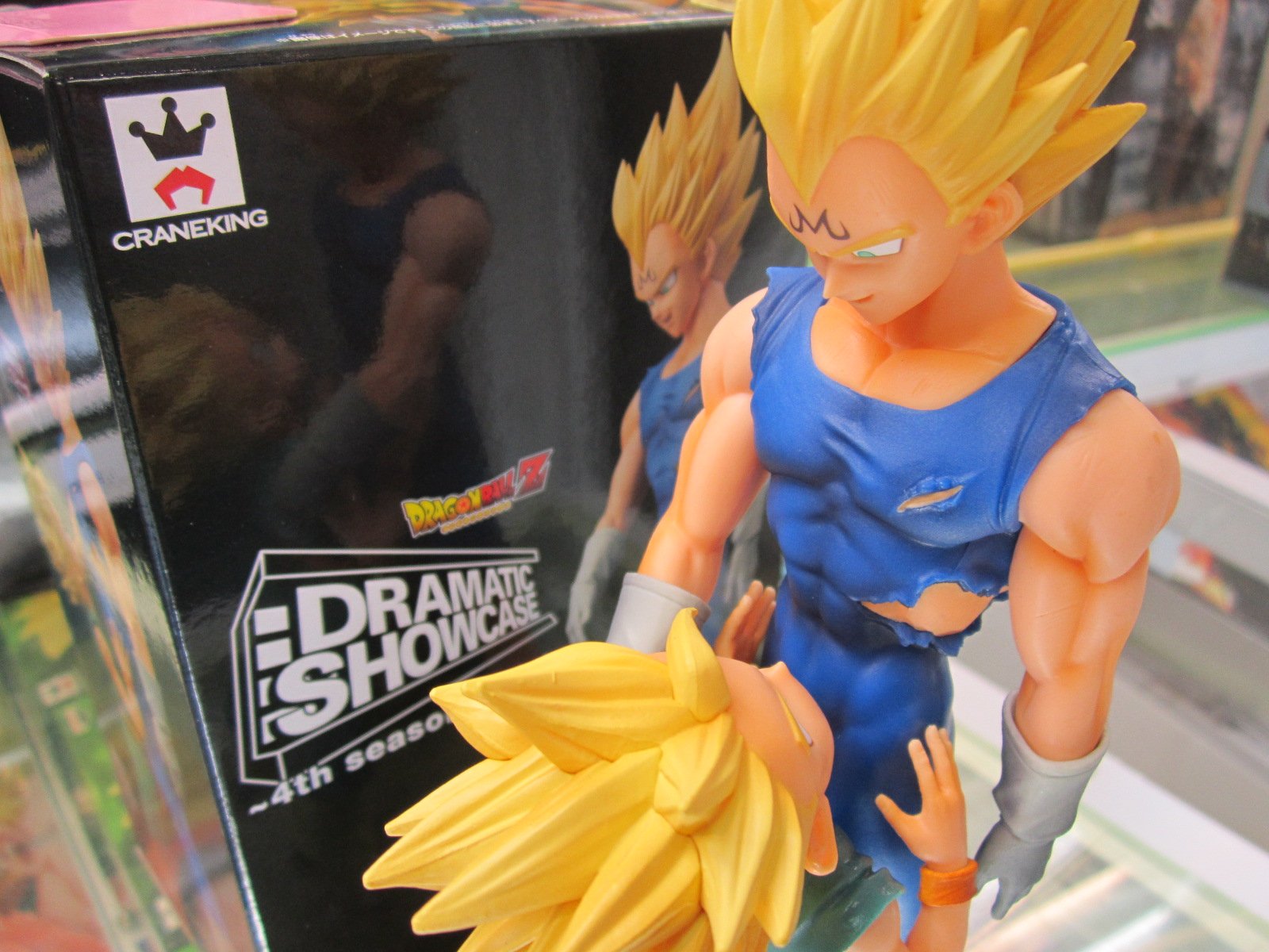 ドラゴンボール フィギュアベジータ、トランクス感動親子シーン