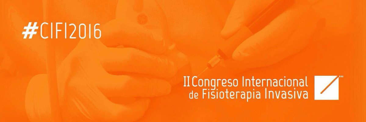 Este fin de semana estamos en el congreso internacional de fisioterapia invsiva #CIFI2016