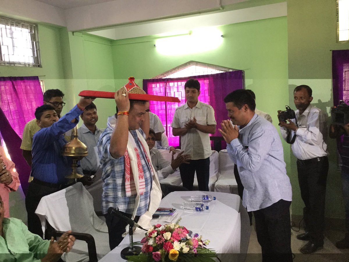 himantabiswa's tweet photo. AIFUCTO will conduct an academic conference in Guwahati. Attended the press meet &amp; launch of conference's website today. https://t.co/G75YLasOzs