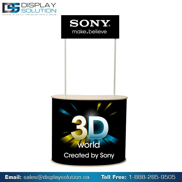 Displysolution's tweet image. Get the trade show a new look with our #PromotionalTable for more information visit our site:goo.gl/mneRIy