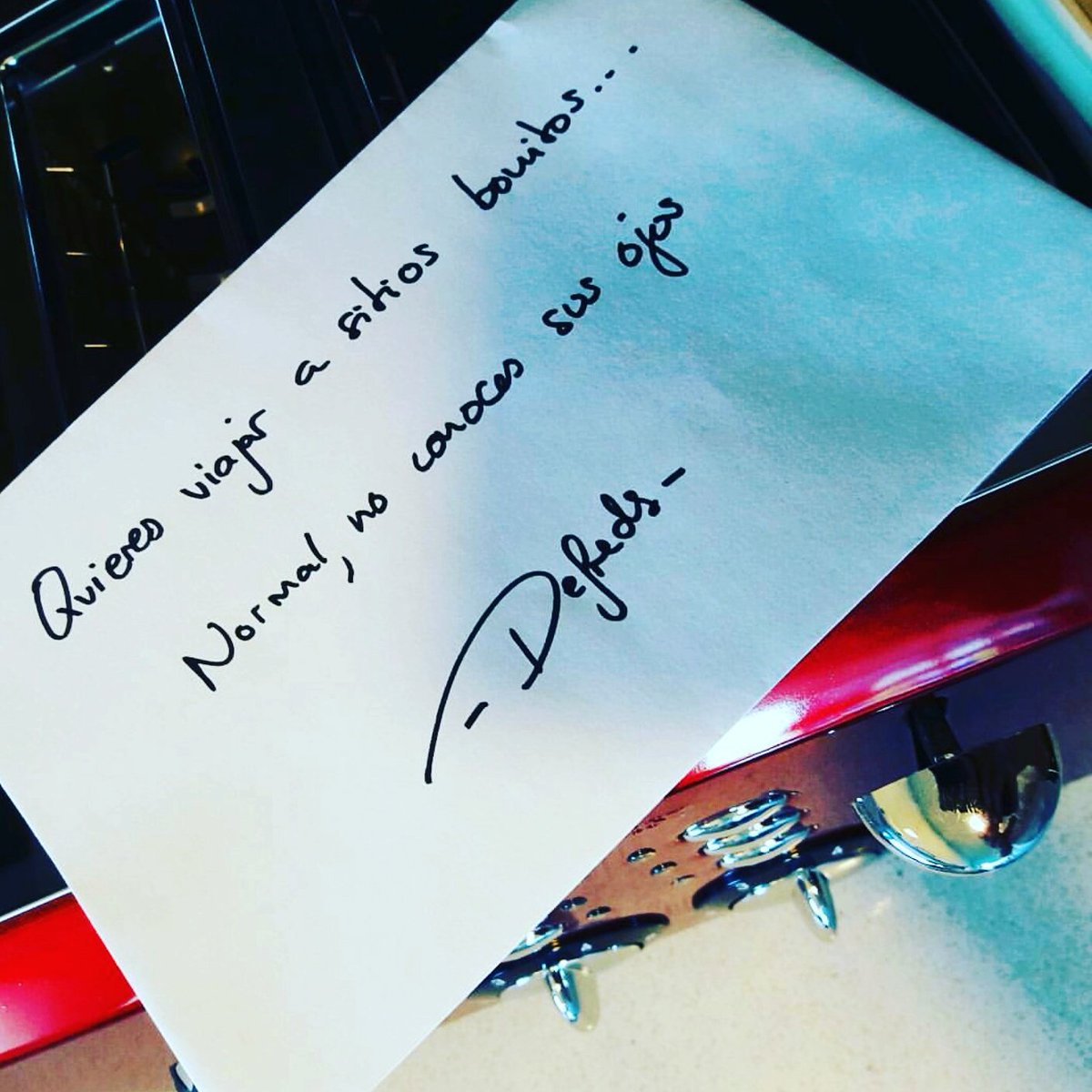 Defreds's tweet image. Viajar.