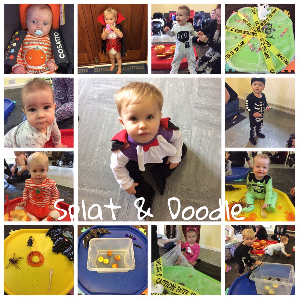 doodle_splat's tweet photo. #splatanddoodle #messyplay #craft #sensory #kidsactivities #clayhanger #halloween #pumpkins #bats #ghosts #fun https://t.co/DizQLUIcWJ