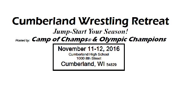WI_Wrestling's tweet photo. Cumberland "Jump Start Your Season" Wrestling Retreat
https://t.co/Ajvusn7fBz https://t.co/SXgGRVRvxK