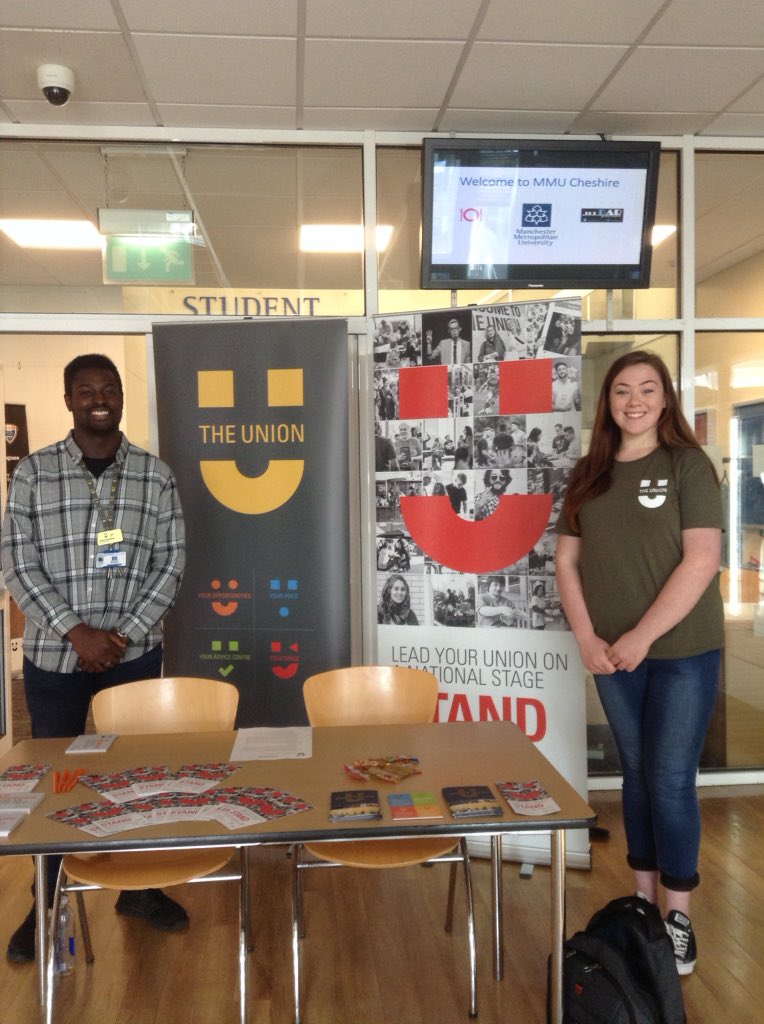 Full afternoon encouraging students to run for <a href="/nusuk/">NUS UK</a> Delegate elections <a href="/TheUnionMMU/">The Union, Manchester Metropolitan University</a> #MMUC #Cheshire