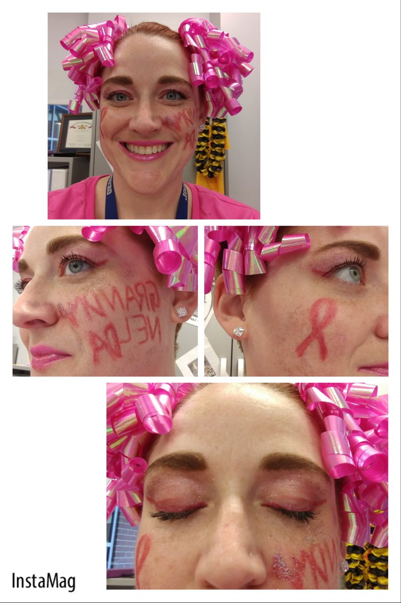GTMSMissA's tweet photo. Think I have enough pink on? #PinkOut2016 #gtmstitans #iwcs https://t.co/mCzr1Bin8W