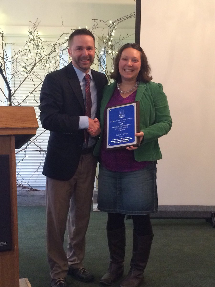 BMS_Principal's tweet photo. Congratulations to @MrsAveryBMS on being named the ME School Counselor of the Year!!  #tigerpride @BiddefordSchDpt @BiddAlumni https://t.co/qtKO7Xr6Za