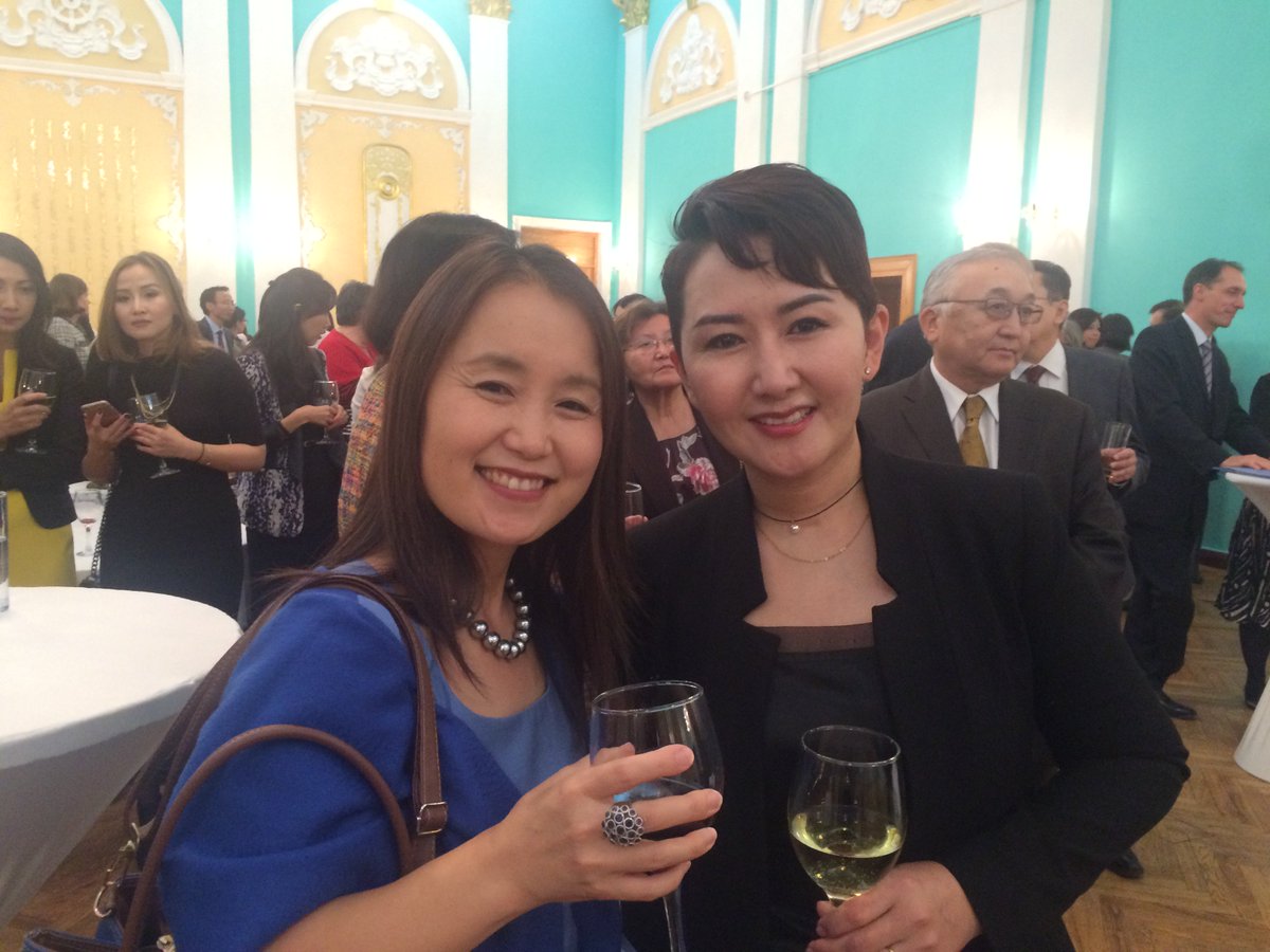 We're Celebrating 55th Anniversary of Mongolia's accession to the <a href="/UN/">United Nations</a> and #UNDay2016 ,year 71, here with Vice Minister B.Battstetseg- MoFA.