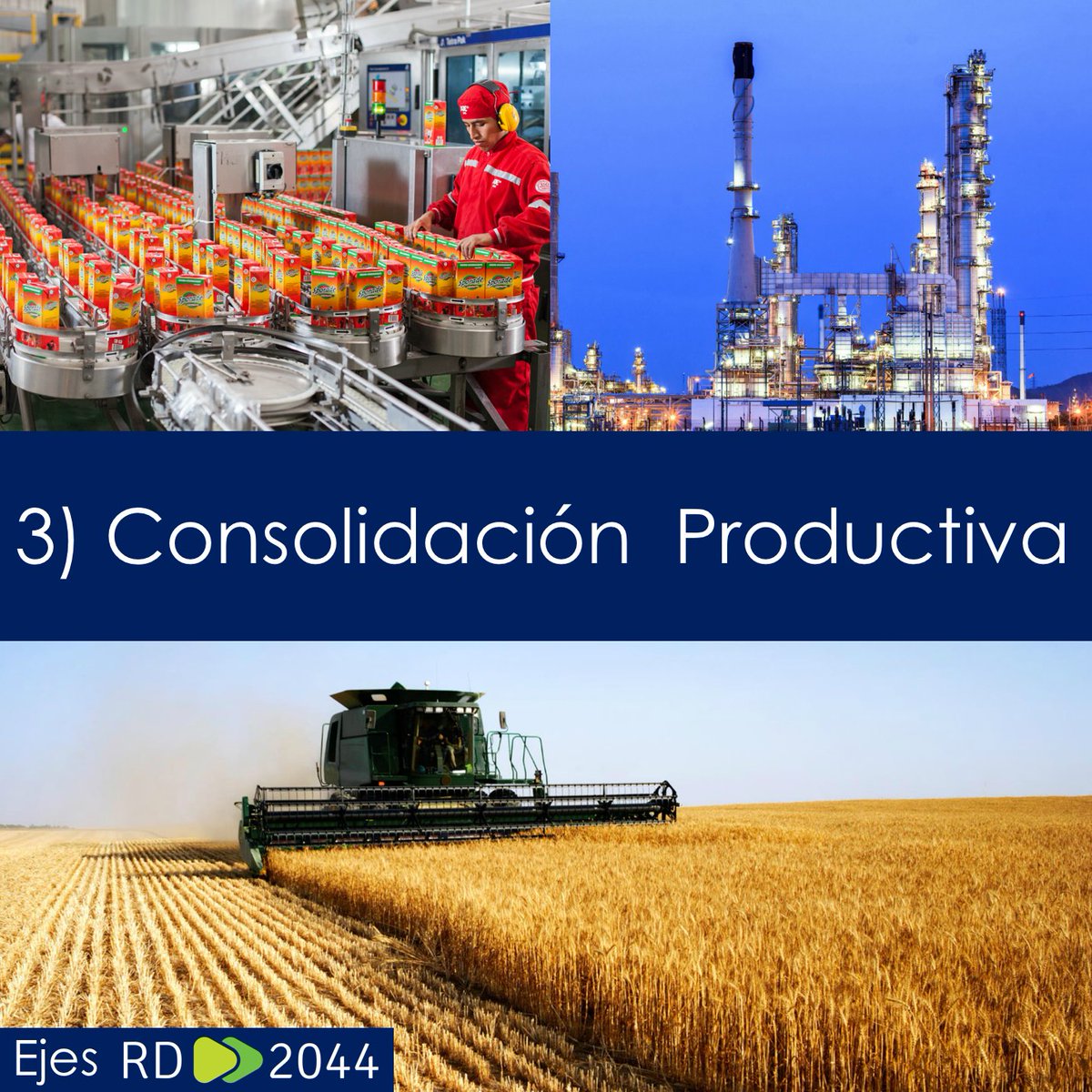 RD_2044's tweet photo. La infraestructura propuesta en #RD2044 creará condiciones para el aumento de nuestra competitividad en el mercado nacional e internacional. https://t.co/ZHtykBZPi5