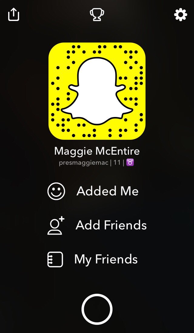 VoteMaggieMac's tweet photo. Happy to announce that the McEntire Campaign has joined the world of snapchat! Go follow PresMaggieMac 🇺🇸 https://t.co/45TdcZ4lQY