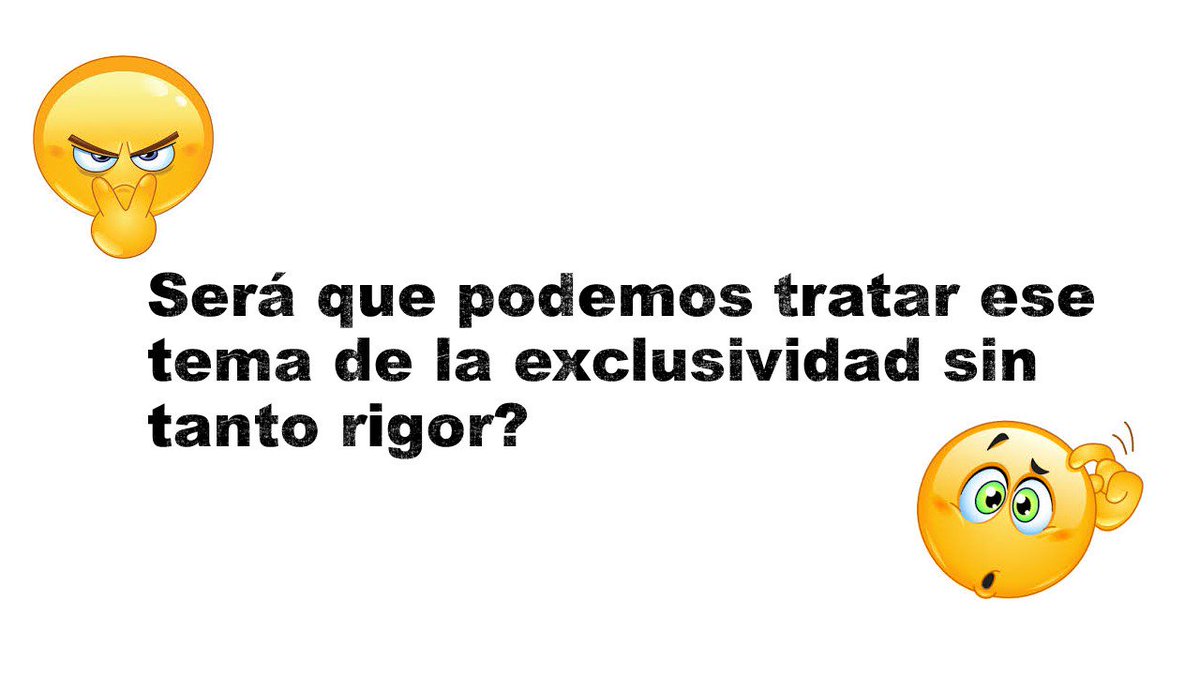 Richard_DANNA's tweet photo. Será que podemos tratar ese tema de la exclusividad sin tanto rigor?
#ElCliente #SiempreTieneRazón https://t.co/CHbeQw1tqA