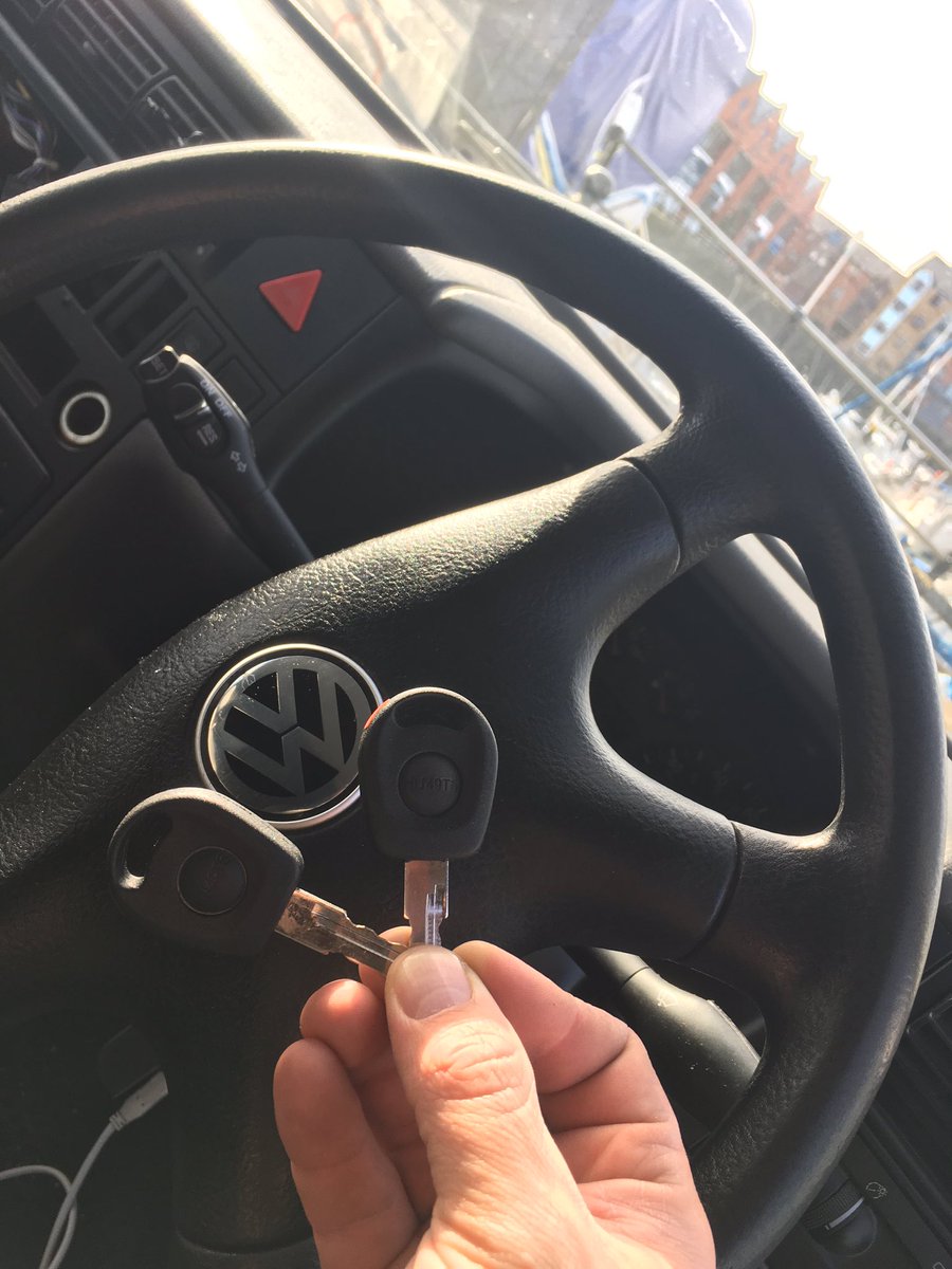 IndyLocks's tweet image. Lost van keys Swansea - 2003 VW T4. 2 new keys produced &amp;amp; programmed, customer mobile within the hour indylocks.co.uk