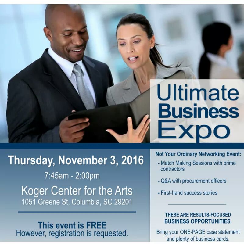 SoJazzy3985's tweet photo. Free event. 11/3/16  Matchmaking avail. DM to be matched with Primes! #DBE #Prime #SmallBusiness  #SouthCarolina #CarolinaFamily  #UBE2016 https://t.co/rvETHeF5u9