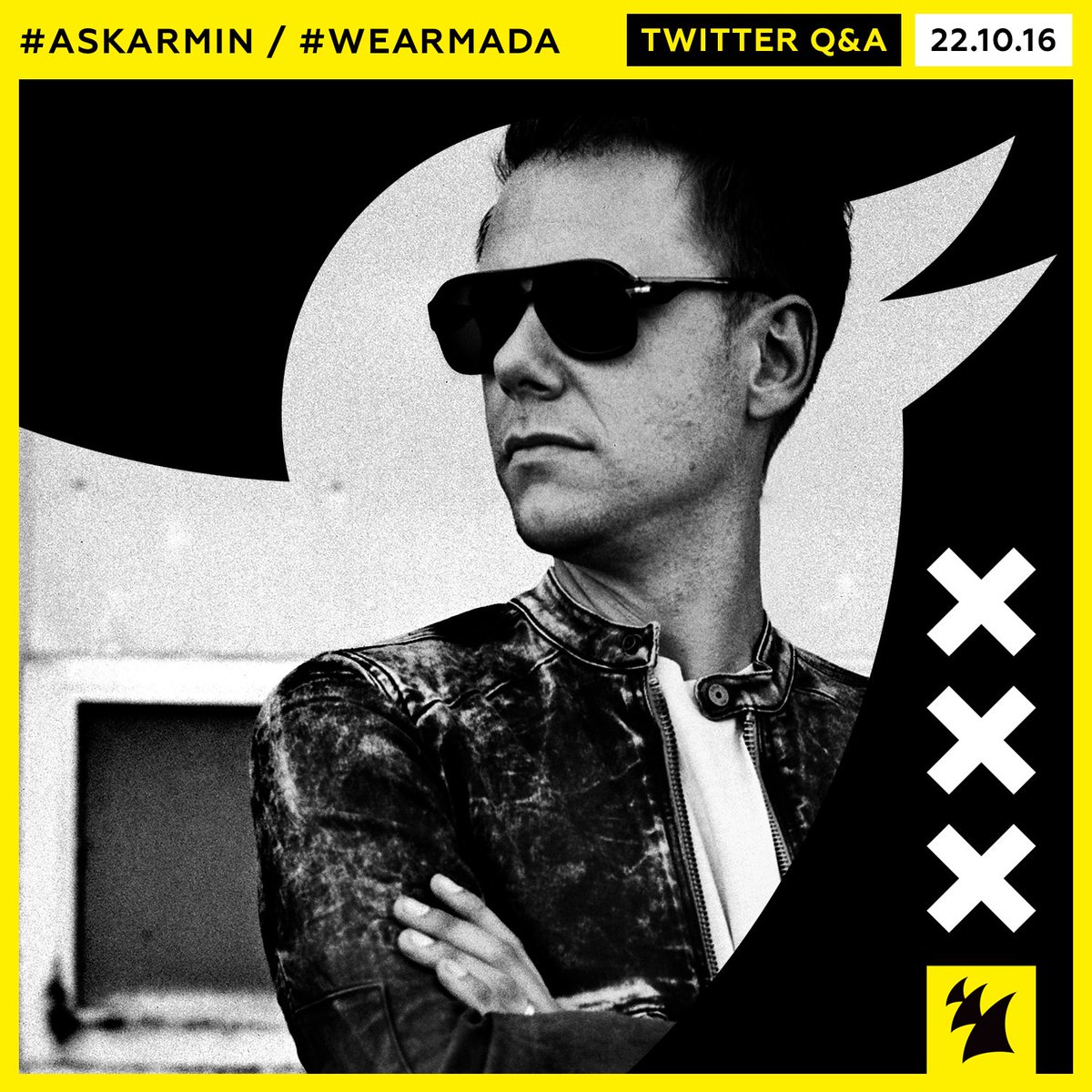 Tomorrow I'll be answering your questions. #AskArmin #WeArmada https://t.co/5DszN5QGYI