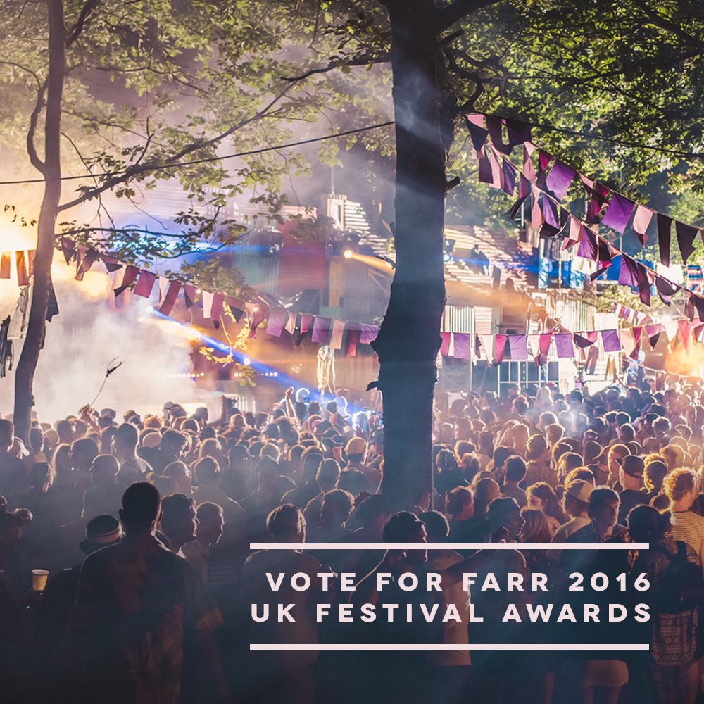 FarrFestival's tweet photo. #FarrFestival has been nominated for #BestSmallFestival & #BestDanceEvent by @festival_awards - Vote + Support us π https://t.co/8JWJW7436e https://t.co/ytRbINHfU1