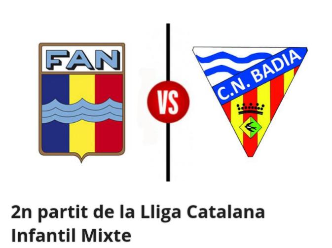 FANAndorra's tweet photo. Diumenge a les 12h, partit de Waterpolo de la Lliga Catalana Infantil mixte a Encamp!!
#waterpolo #tauronsencamp #sorttaurons @WPTaurons https://t.co/MaiuiBJdca