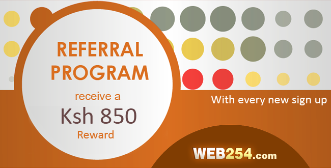web254inc's tweet photo. Hosted with us? Take advantage of our referral program. Get 850 Ksh for every person who signs up via your link - https://t.co/spqNPjH4fR https://t.co/N1eEFAdD3Y