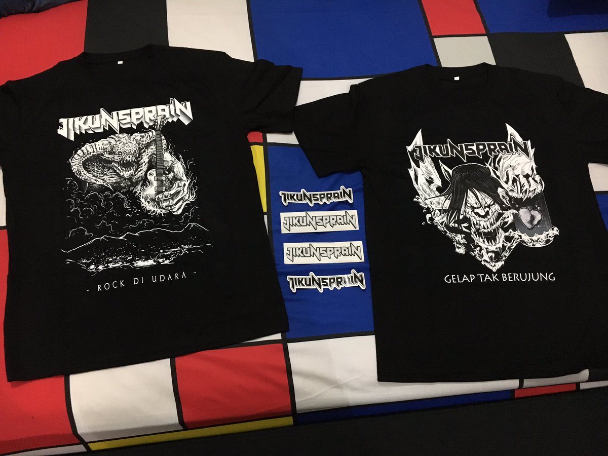 Baju gelombang ke 2 sudah mendarat mulus setelah terbang dan teriakkan "Rock Di Udara" , terima kasih <a href="/jikuNspraiN/">jikun/rif</a>  🍻🤘