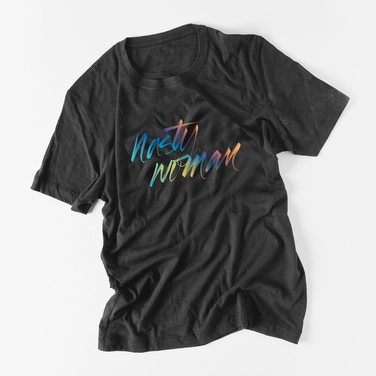 Are we late to the political party? #NastyWoman tees for sale, proceeds to HER: shop.quitefranklyn.com