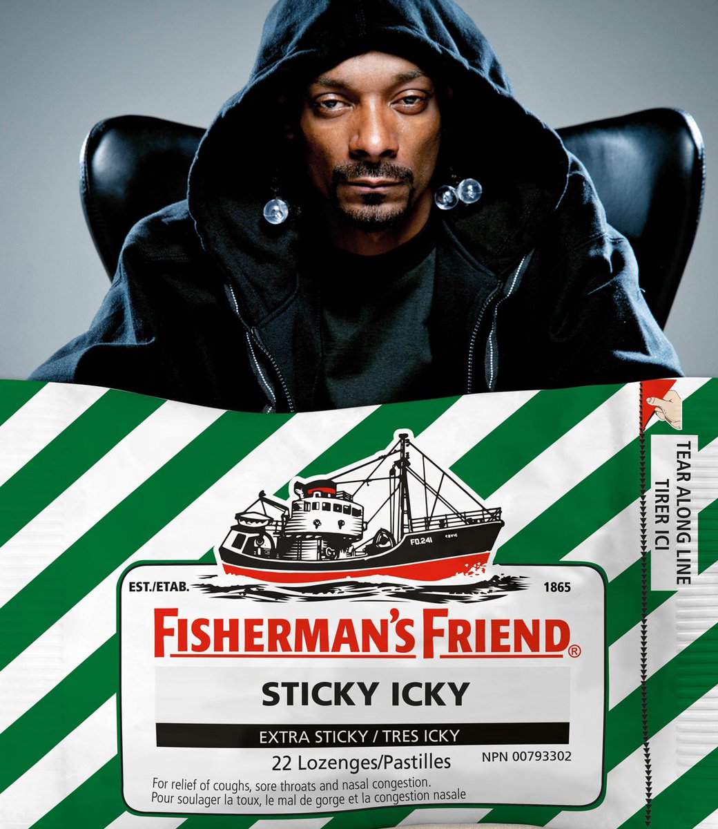 Fishermans_CA's tweet photo. We've got friends in high places. Happy belated @SnoopDogg we made you a custom flavour #StickyIcky #ExtraSticky #HappyBirthday #SuckItUp https://t.co/GgNOoUKNTf