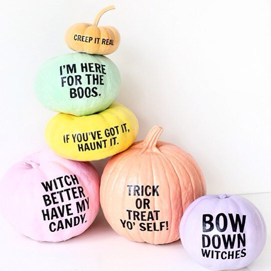 We love a good pun-kin! @studiodiy #sassy #halloween #diy #ideas ift.tt/2eqP1xF