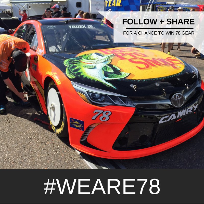 RETWEET then FOLLOW 👉@bassproshops👈 for your chance to win 78 gear!
We'll choose a winner after the #Alabama500! #WEARE78