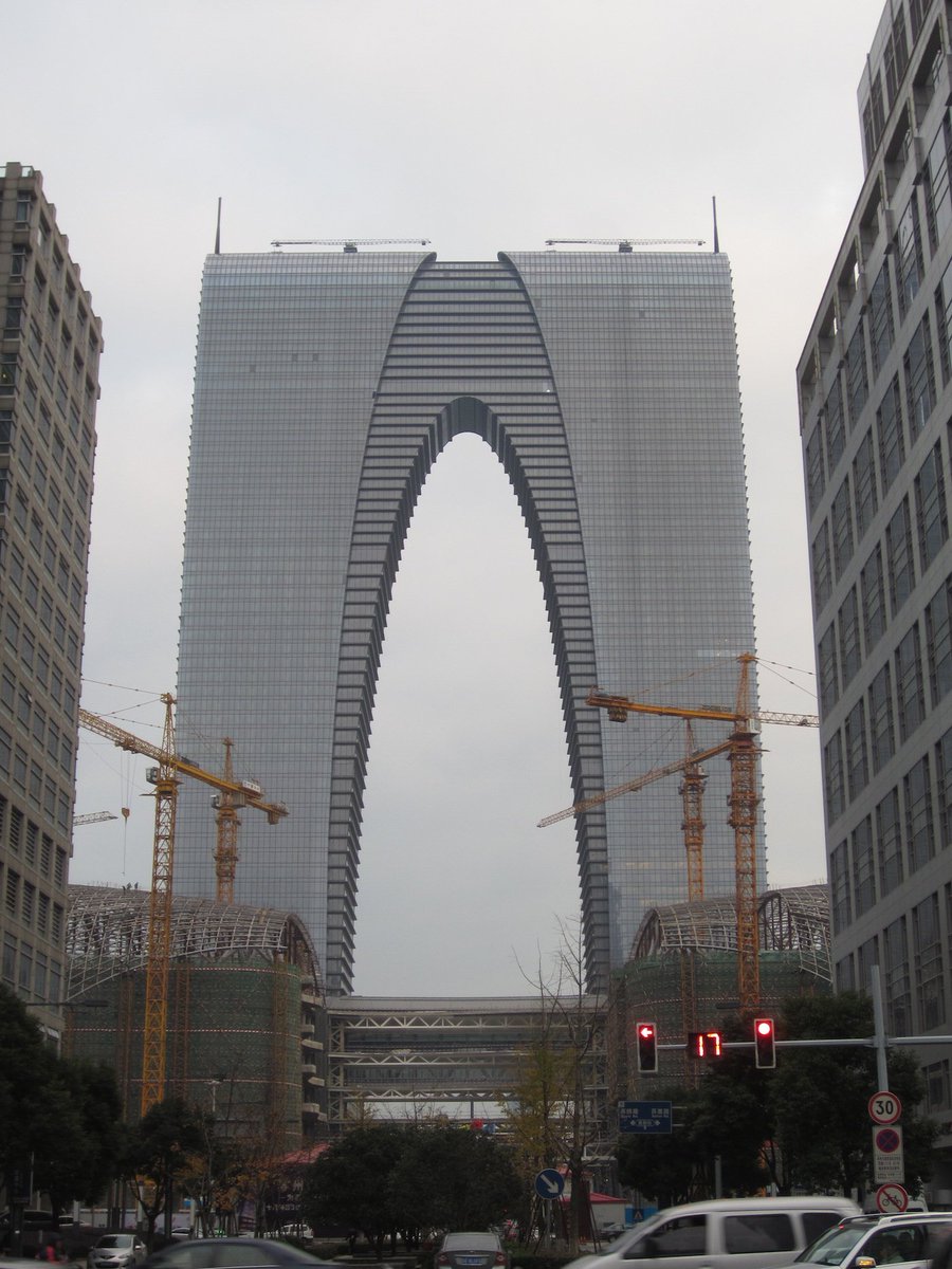 skyrisecities's tweet photo. From #Rendering to #Reality: #Suzhou's Gate to the East. https://t.co/ozDIGuCMqv #Pantscraper #Architecture #China https://t.co/zara0zxRZg