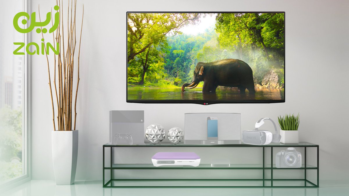 ZainKSA's tweet photo. فولو وريتويت وبتدخل السحب على
 LG smart TV 55 😍
#هدية_زين https://t.co/gYE6NAPjr6
