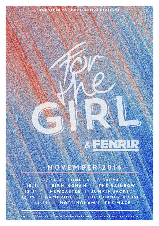 Fenriruk's tweet photo. We're heading out on a short tour in November, hope to see you all there! https://t.co/mR9EQvpdXL